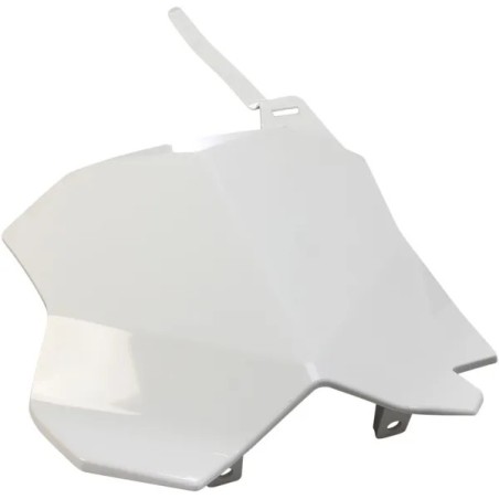 Plaque numéro avant de rechange UFO pour MotoCross Kawasaki KX 250, 250 F, 250 X, 450, 450 F, 450 SR, 450 X 2016 à 2026