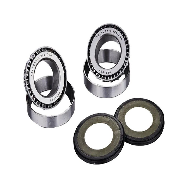 Kit de roulements de colonne de direction FACTORY LINKS pour BMW F 650 GS, F 650 GS ABS, F 650 GS PD de 1984 à 2017