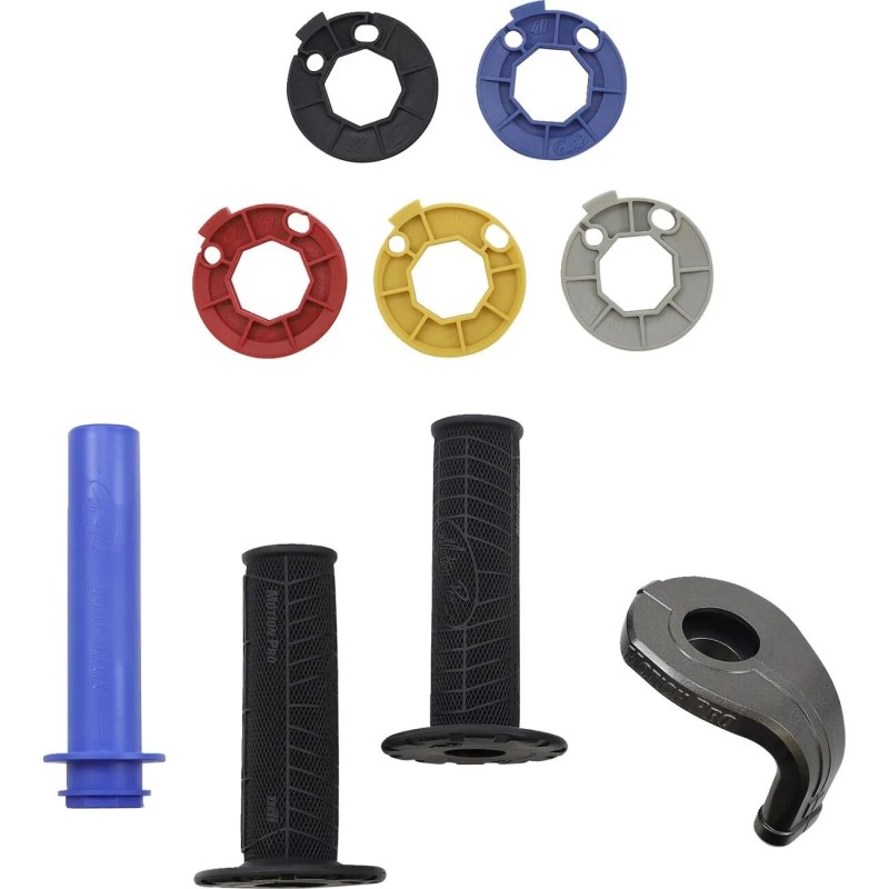 Kit accélérateur à taux variable Rev3 MOTION PRO pour KAWASAKI KX 250, KX 450 de 2006 à 2008 Kit accélérateur à taux variable Rev3 MOTION PRO pour KAWASAKI KX 250, KX 450 de 2006 à 2008