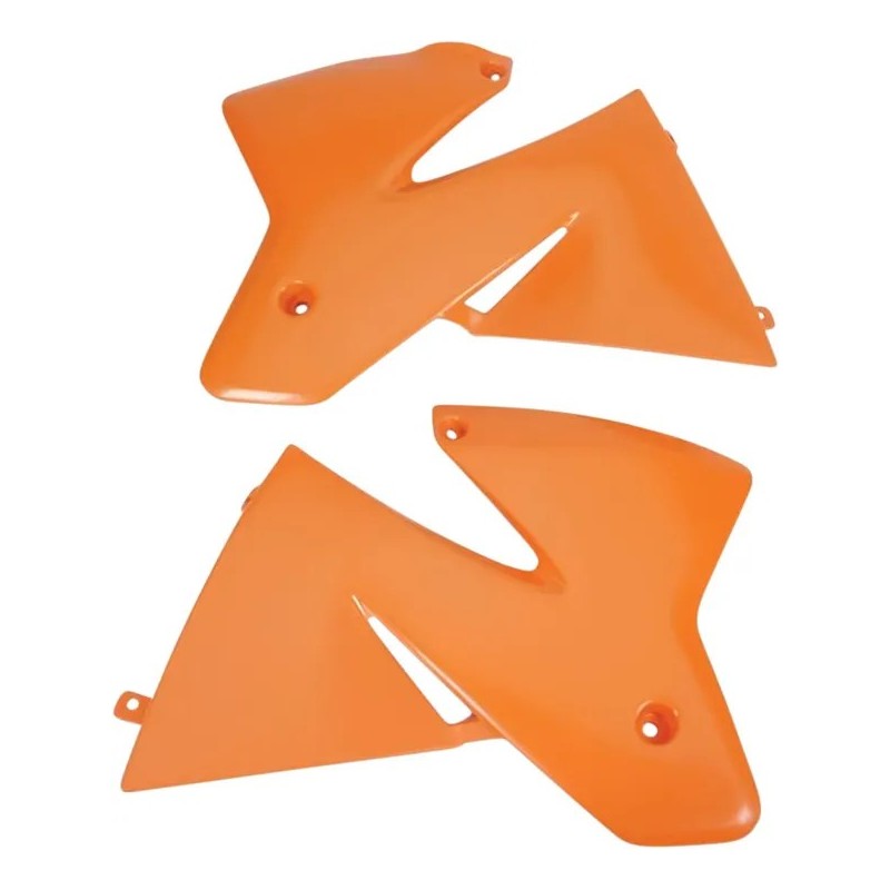 Caches radiateur de rechange UFO pour KTM EXC 125, EXC 250, EXC 300, EXC 380, EXC 400 RACING, EXC 520 de 1998 à 2000 Caches radiateur de rechange UFO pour KTM EXC 125, EXC 250, EXC 300, EXC 380, EXC 400 RACING, EXC 520 de 1998 à 2000