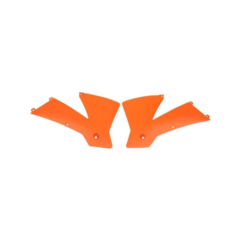 UFO replacement radiator caps for MotoCross KTM EXC 125,250,300,400, 400,450,520, 525, EXC-G,450,525, SX 125,200 2003 to 2004