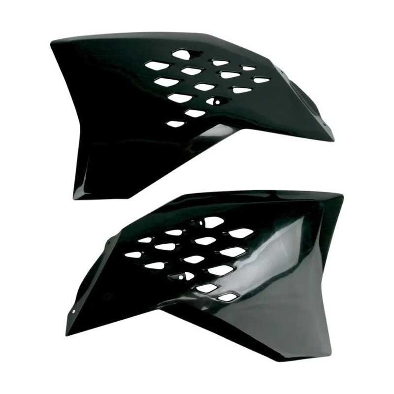 UFO -Ersatz-Kühlerabdeckungen für KTM EXC 125, EXC 250, EXC 300, EXC 400, EXC 450, EXC 530 und EXC-E 300 der Modelljahre 2008 bi