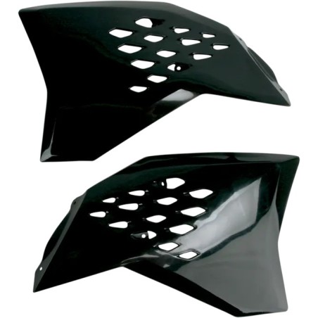 UFO replacement radiator caps for MotoCross KTM EXC 125, 250, 300, 400, 450, 530, EXC-E 300,F 250,-R 530 2008 to 2011