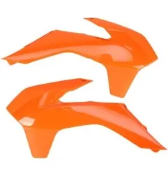 UFO-Ersatz-Kühlerabdeckungen für KTM EXC 125, EXC 250, EXC 500, F 250, F 350, SX 125, SX 150, SX 250 der Baujahre 2013 bis 2016