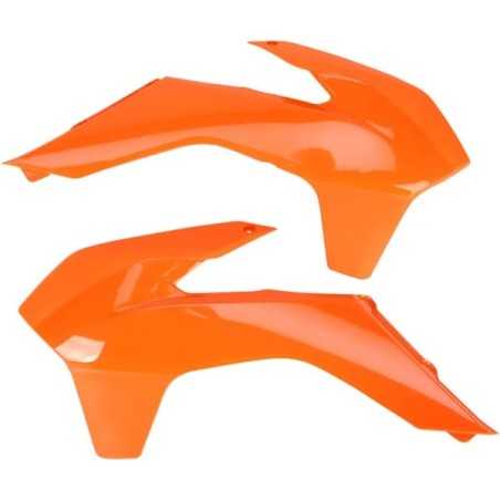 Tapas de radiador de recambio UFO para KTM EXC 125, EXC 250, EXC 500, F 250, F 350, SX 125, SX 150, SX 250 de 2013 a 2016
