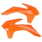 Caches radiateur de rechange UFO pour MotoCross KTM EXC 125,250,500,F 250,F 350, SX 125,150,250,-F 250,F 350, F 450, 2013 à 2016 Caches radiateur de rechange UFO pour MotoCross KTM EXC 125,250,500,F 250,F 350, SX 125,150,250,-F 250,F 350, F 450, 2013 à 2016