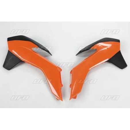 Caches radiateur de rechange UFO pour KTM EXC 125, EXC 250, EXC 500, F 250, F 350, SX 125, SX 150, SX 250 de 2013 à 2016