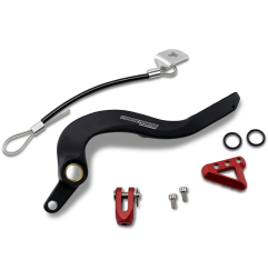 Pédale de frein MOOSE OFFROAD pour HONDA KAWASAKI SUZIKI CRF 250, RM-Z 250 de 2008 à 2024