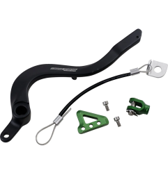 Pédale de frein MOOSE OFFROAD pour Motocross HONDA KAWASAKI SUZIKI CRF 250 R CRF 250 RX KX 250 F RM-Z 250