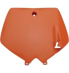 " Plaque numéro avant de rechange UFO pour MotoCross KTM SX 65,XC 65 2002 à 2008"