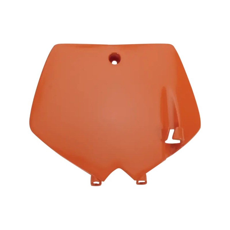 " Plaque numéro avant de rechange UFO pour MotoCross KTM SX 65,XC 65 2002 à 2008"