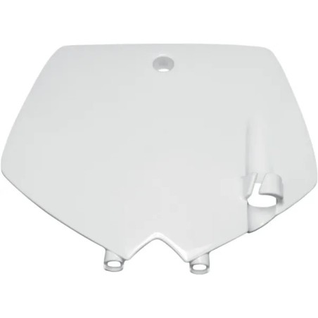 Plaque numéro avant de rechange UFO pour KTM SX 65, XC 65 de 2002 à 2008