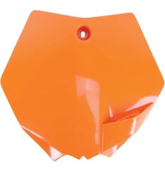 Plaque numéro avant de rechange UFO pour MotoCross KTM SX 65,XC 65 2009 à 2015