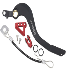 Pedal de freno MOOSE OFFROAD para MotoCross HONDA CRF 250 R de 2009 a 2017
