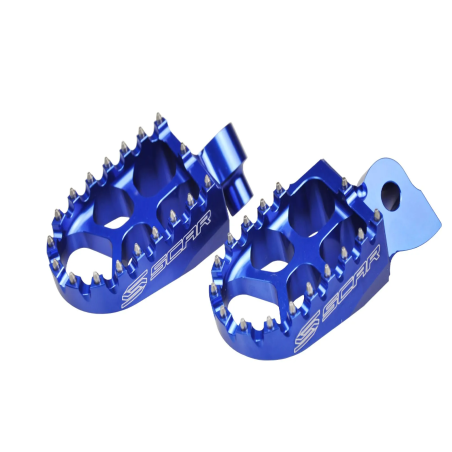 Racing Evolution footrests for SCAR XE 125, XEF 250, XEF 450, XX 125, XX 250, XXF 250, XXF 450, WR 250 F