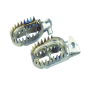 Titanium footrests for motocross SCAR XE 125, XEF 250, XEF 450, XX 125, XX 250, XXF 250, XXF 450, WR 250 F Titanium footrests for motocross SCAR XE 125, XEF 250, XEF 450, XX 125, XX 250, XXF 250, XXF 450, WR 250 F