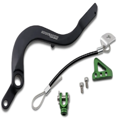 Pédale de frein MOOSE OFFROAD pour Motocross KAWASAKI KX 250, KX 250 X, KX 450, KX 450 F 2020 à 2023