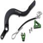 Pédale de frein MOOSE OFFROAD pour Motocross KAWASAKI KX 250, KX 250 X, KX 450, KX 450 F 2020 à 2023