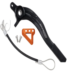Pédale de frein MOOSE OFFROAD pour Motocross KTM EXC 125, EXC 200, EXC 250, EXC 250 RACING, EXC 300, EXC 400 RACING 2004 à 2005