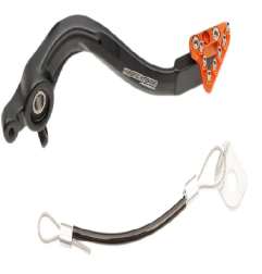 Pédale de frein MOOSE OFFROAD pour Motocross KTM EXC 150 TPI, EXC 250, EXC 250 TPI 2017,2020 à 2023
