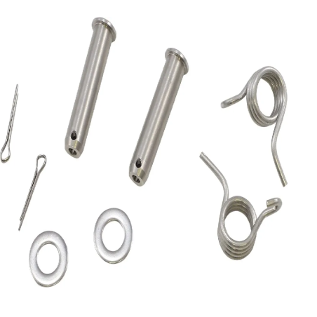 Axe et ressort repose-pieds MOOSE OFFROAD pour CR 125 R, CR 250 R, CRF 250 R, CRF 250 RX, CRF 250 X