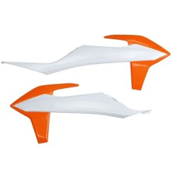 UFO replacement radiator caps for MotoCross KTM EXC 125,250,500,F 250,F 350, SX 125,150,250,-F 250,F 350, F 450, 2013 to 2016