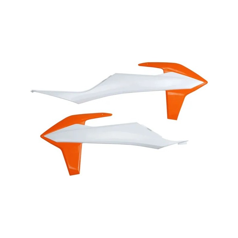 UFO replacement radiator caps for MotoCross KTM EXC 125,250,500,F 250,F 350, SX 125,150,250,-F 250,F 350, F 450, 2013 to 2016