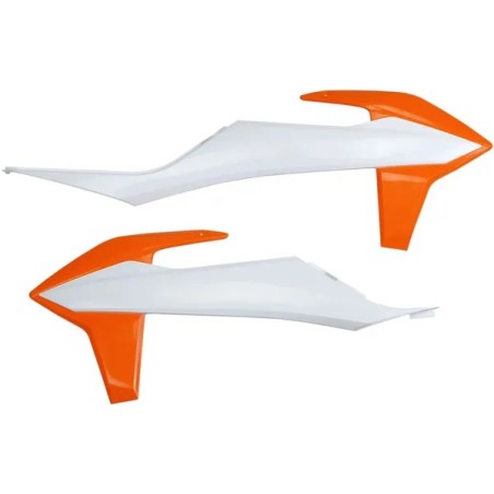 UFO replacement radiator caps for MotoCross KTM EXC 125,250,500,F 250,F 350, SX 125,150,250,-F 250,F 350, F 450, 2013 to 2016
