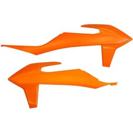 UFO -Ersatz-Kühlerabdeckungen für KTM EXC, EXC-F, SX, SX-F 125, 150, 250, 300, 350–450, 500 der Modelljahre 2019 bis 2022