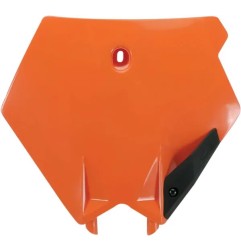 Plaque numéro avant de rechange UFO pour KTM SX 125,250,400,450,450 R,525,525 R,F 250 de 2003 à 2006