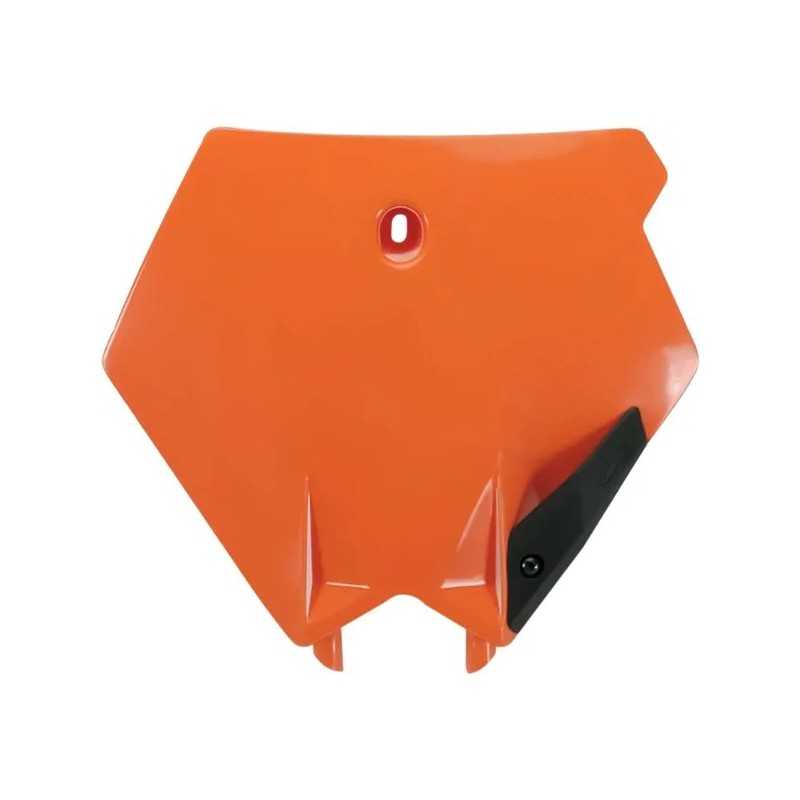 UFO-Ersatz-Frontnummernschild für KTM SX 125, 250, 400, 450, 450 R, 525, 525 R und F 250 der Baujahre 2003 bis 2006 – Art.-Nr.