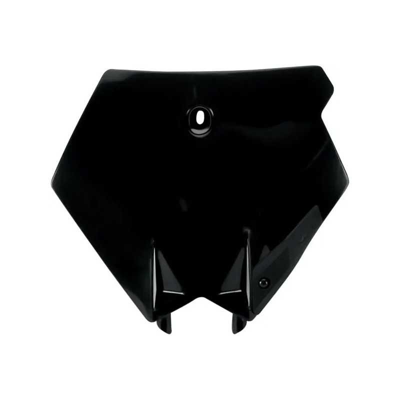 UFO-Ersatz-Nummernschild (vorne) für KTM SX 125, 250, 400, 450, 450 R, 525, 525 R und F 250, Baujahre 2003 bis 2006