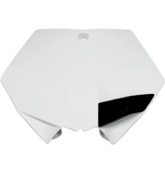 UFO-Ersatz-Frontnummernschild für KTM SX, SX-F, 125, 250, 400, 450, 450 R, 525, 525 R, F 250 der Modelljahre 2011 bis 2012 - Ar