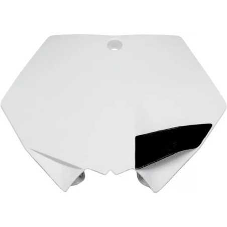 UFO-Ersatz-Frontnummernschild für KTM SX, SX-F, 125, 250, 400, 450, 450 R, 525, 525 R, F 250 der Modelljahre 2011 bis 2012