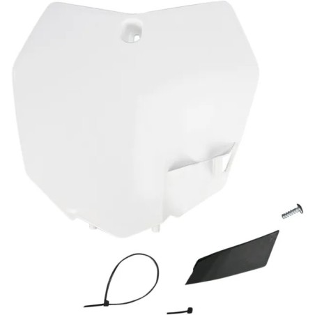 Plaque numéro avant de rechange UFO pour KTM SX 125, SX 150, SX 250, SX-F 250, SX-F 350, SX-F 450 de 2013 à 2016