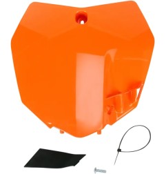 UFO replacement front number plate for MotoCross KTM EXC 125, 250, 250 RACING,300,380, 400,400 R 1999 to 2002