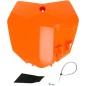 UFO replacement front number plate for MotoCross KTM SX 125, SX 150, SX 250, SX-F 250, SX-F 350, SX-F 450, 2013 to 2016