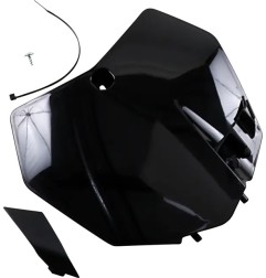 UFO replacement front number plate for MotoCross KTM EXC 125, 250, 250 RACING,300,380, 400,400 R 1999 to 2002