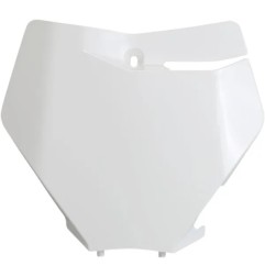 UFO replacement front number plate for MotoCross KTM EXC 125, 250, 250 RACING,300,380, 400,400 R 1999 to 2002