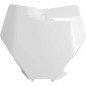 UFO spare front number plate for MotoCross KTM SX 125, SX 150, SX 250, SX-F 250, SX-F 350, SX-F 450, 2013 to 2