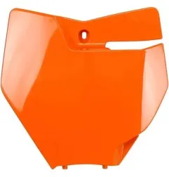 Placa de matrícula delantera de recambio UFO para KTM SX 125, SX 150, SX 250, SX-F 250, SX-F 350 y SX-F 450 de 2016 a 2018 -