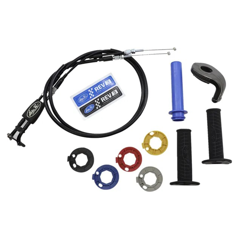 Rev3 MOTION PRO variable rate throttle kit for HUSABERG FE 250, FE 350, FE 450, FE 501 motocross bikes