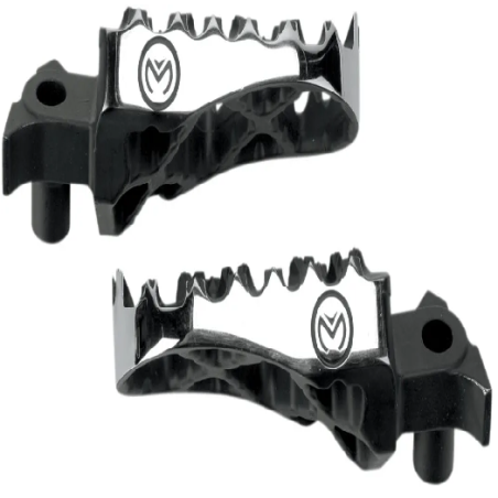 Hybrid MOOSE OFFROAD footrests for Motocross GAS GAS EC 125 2001 to 2010