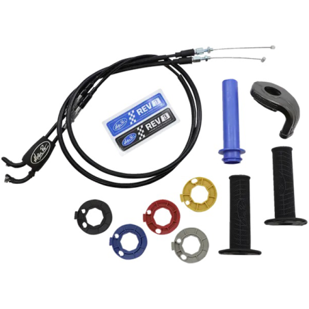 Rev3 MOTION PRO variable rate throttle kit for HUSQVARNA FC 250, FC 350, FC 450, FE 250 Motocross bikes