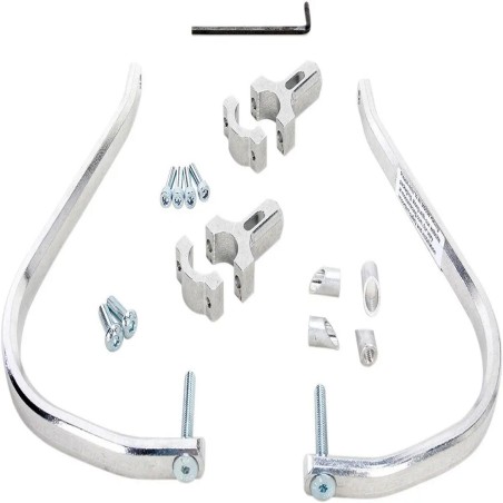 Protège-mains en aluminium 1 1/8" MI MOOSE OFFROAD pour MotoCross