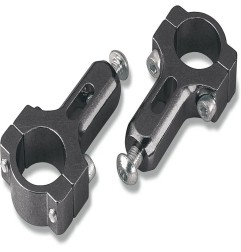 Colliers de serrage pour supports de protège-mains de 7/8" (22,2 mm) en aluminium MOOSE OFFROAD pour MotoCross