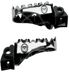 Hybrid MOOSE OFFROAD footrests for MotoCross KAWASAKI KX 100 from 2012 to 2021