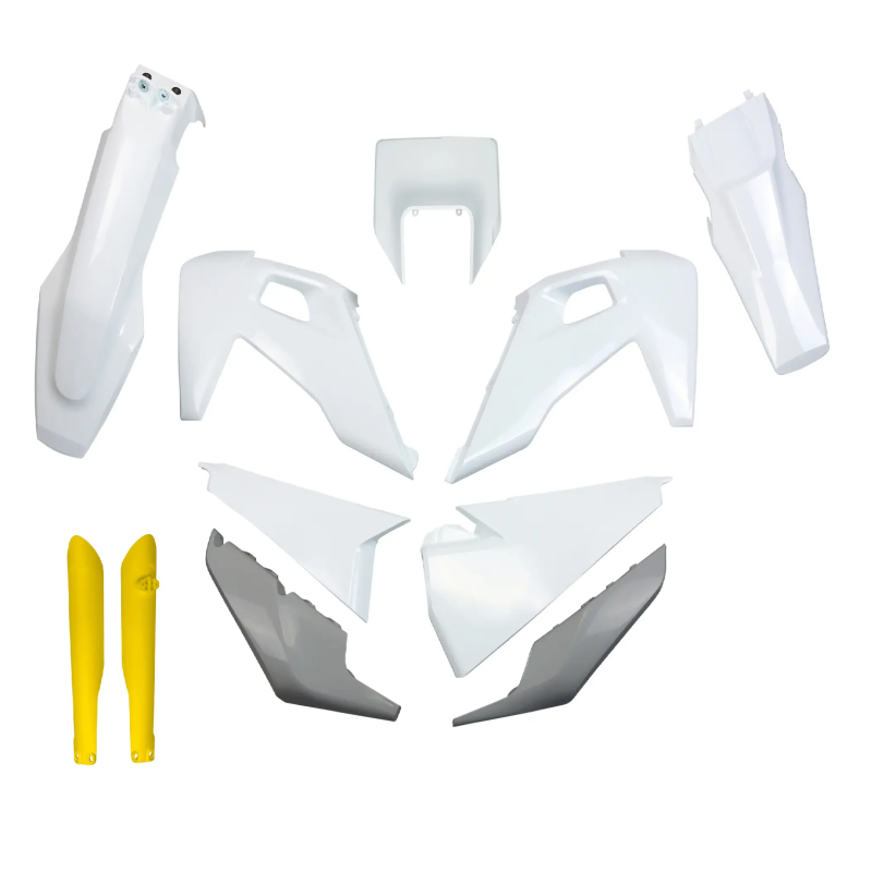 Complete Husqvarna UFO body kit for models FC, FE, TC, TE, TX 125 to 501 (incl. FE 350 S, FE 501 S, TE 150/250/300 I)