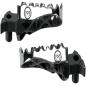 Hybrid MOOSE OFFROAD footrests for Motocross GAS GAS EC 125 2001 to 2010 Hybrid MOOSE OFFROAD footrests for Motocross GAS GAS EC 125 2001 to 2010