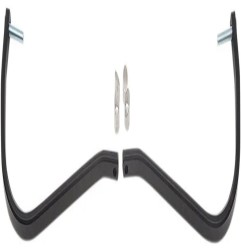 Protège-mains de rechange pour guidon et kit de bouchons coniques MOOSE OFFROAD pour MotoCross